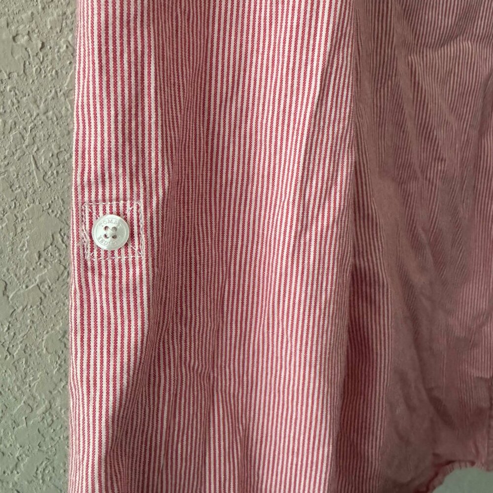 Red Striped Button Down - image 3